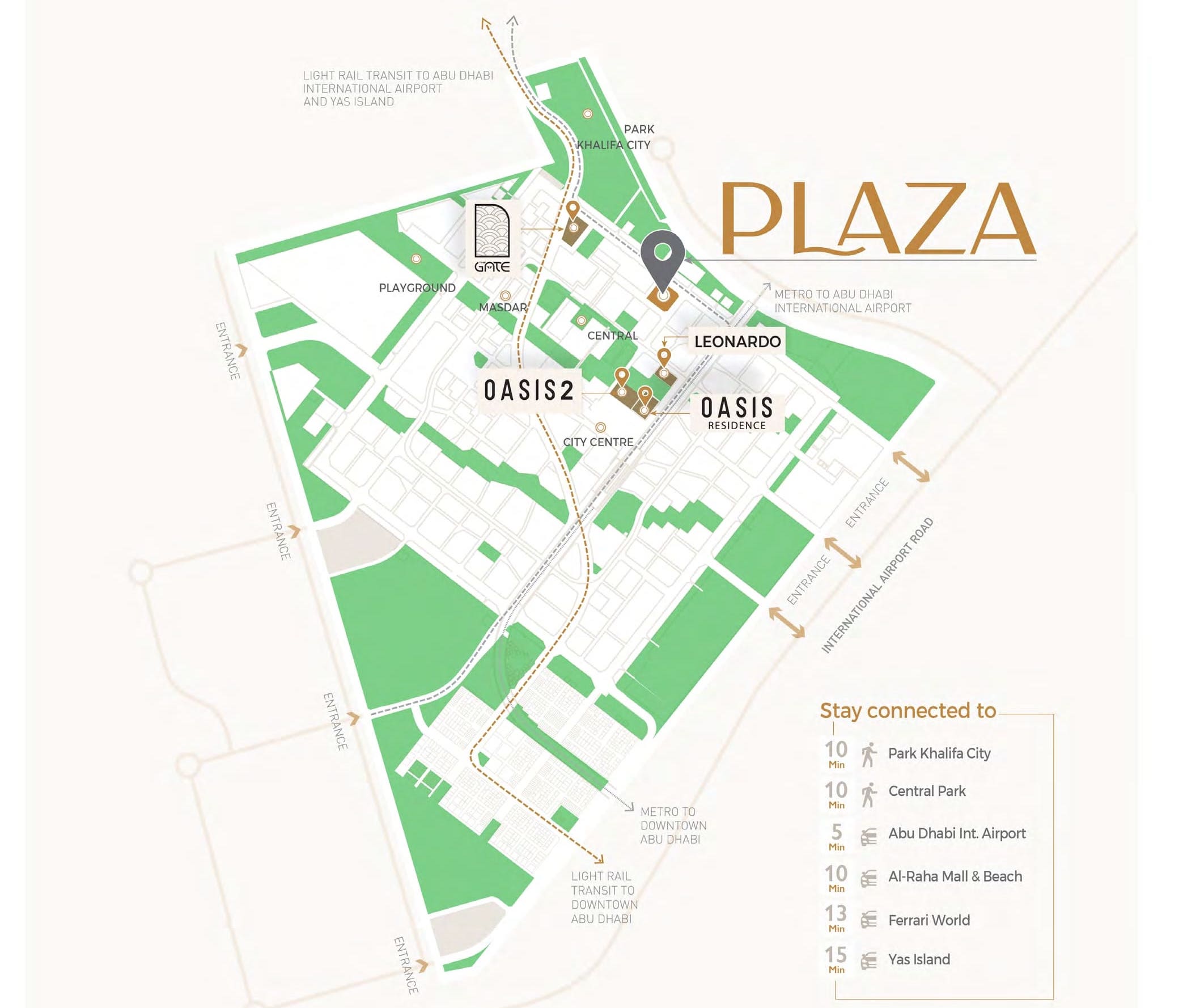 Plaza Reportage master plan 1