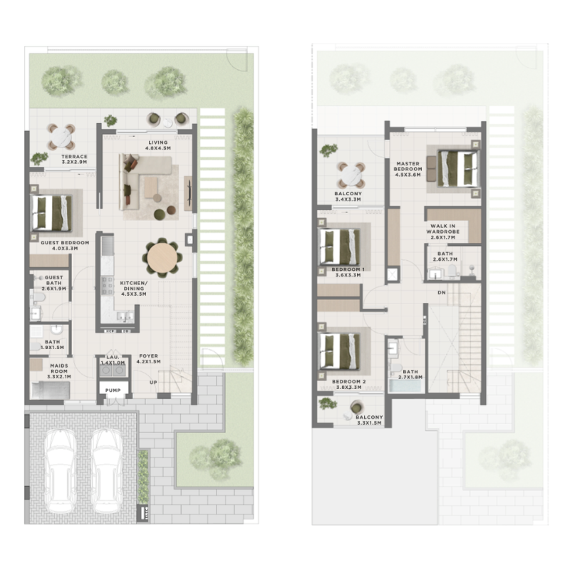 Townhouse plan