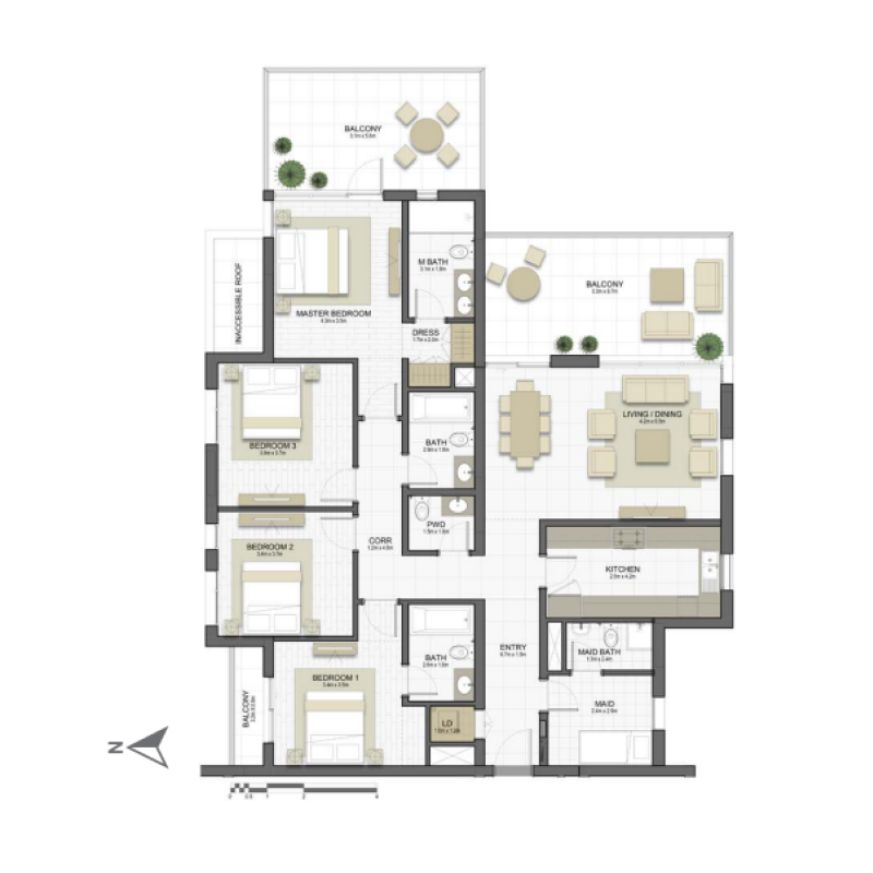 Apartments plan