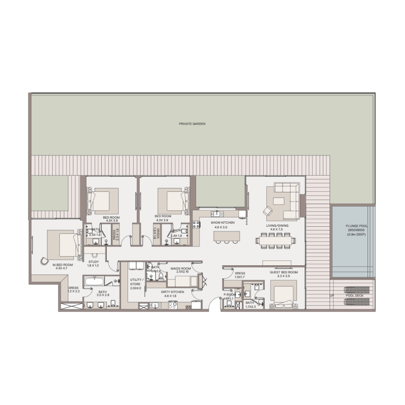 Apartments plan