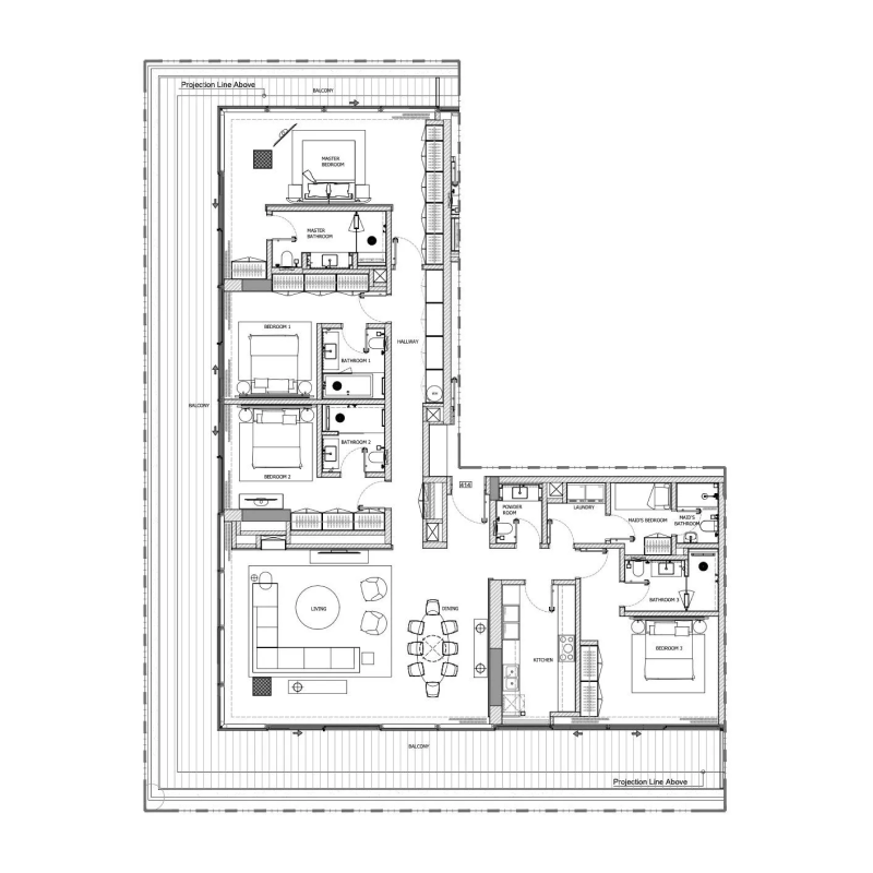 Apartments plan