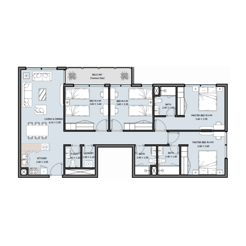Apartments plan