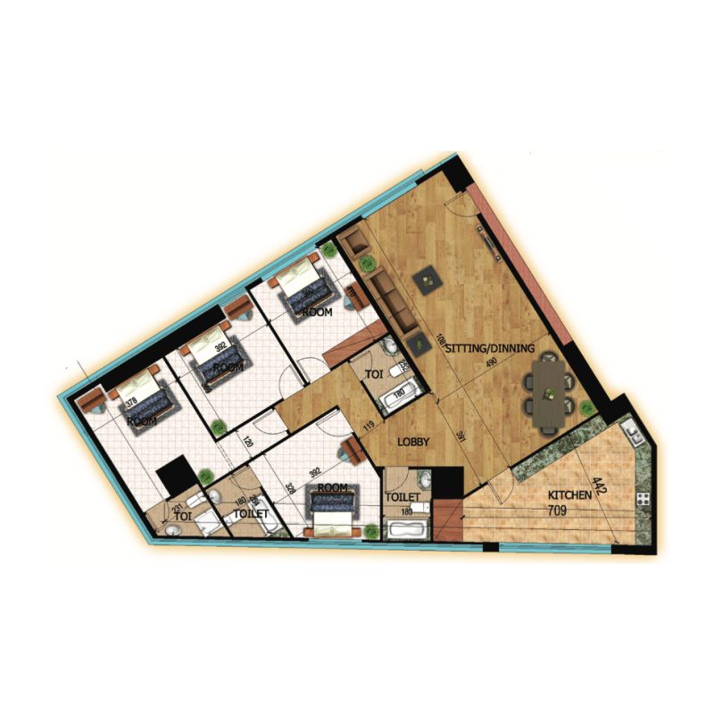 Apartments plan