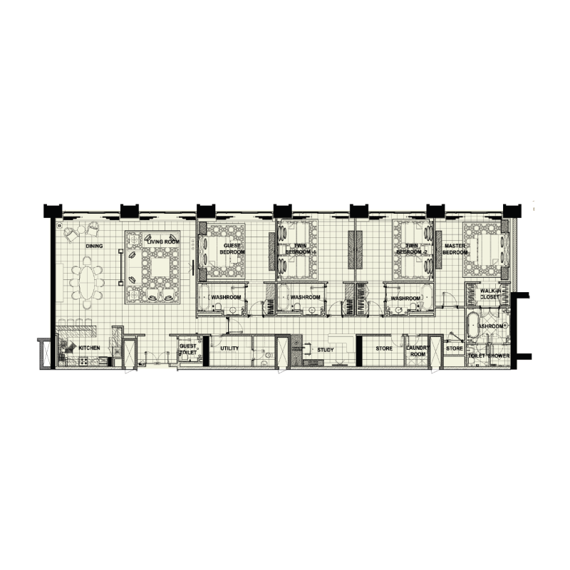 Apartments plan