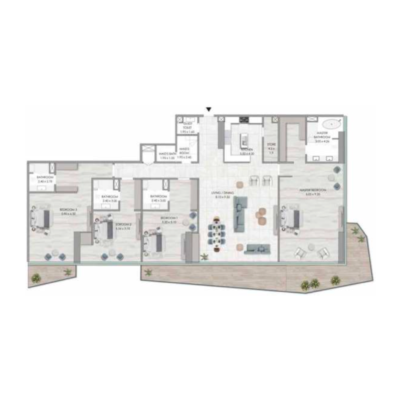 Apartments plan