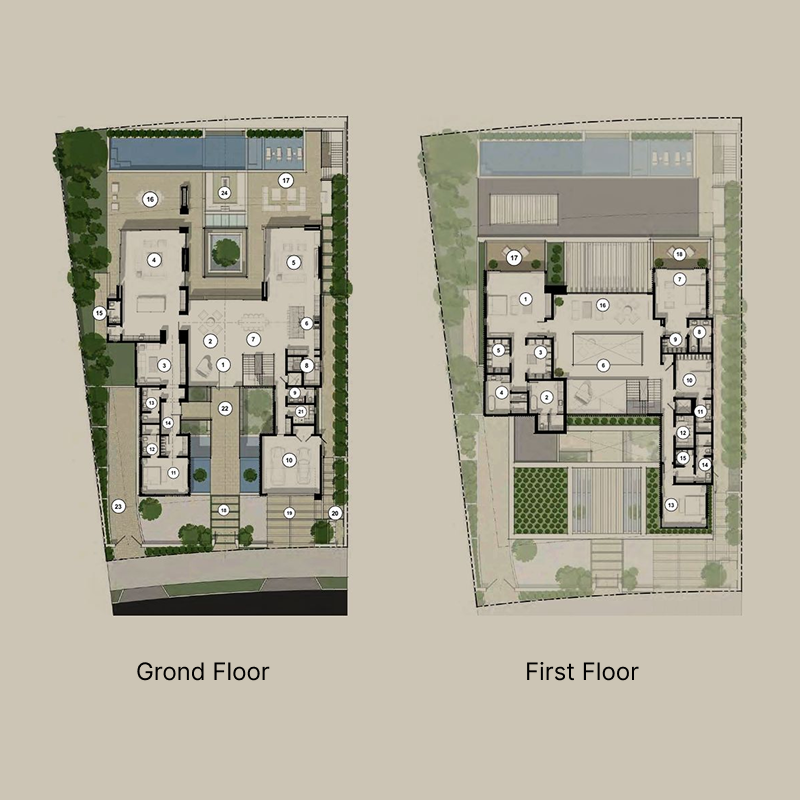 Villa plan