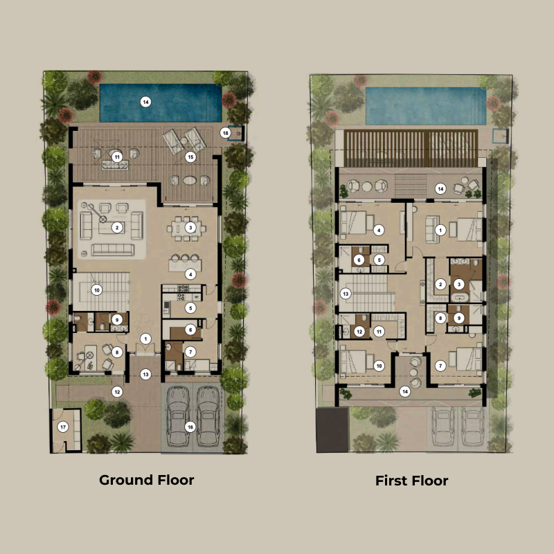 Villa plan