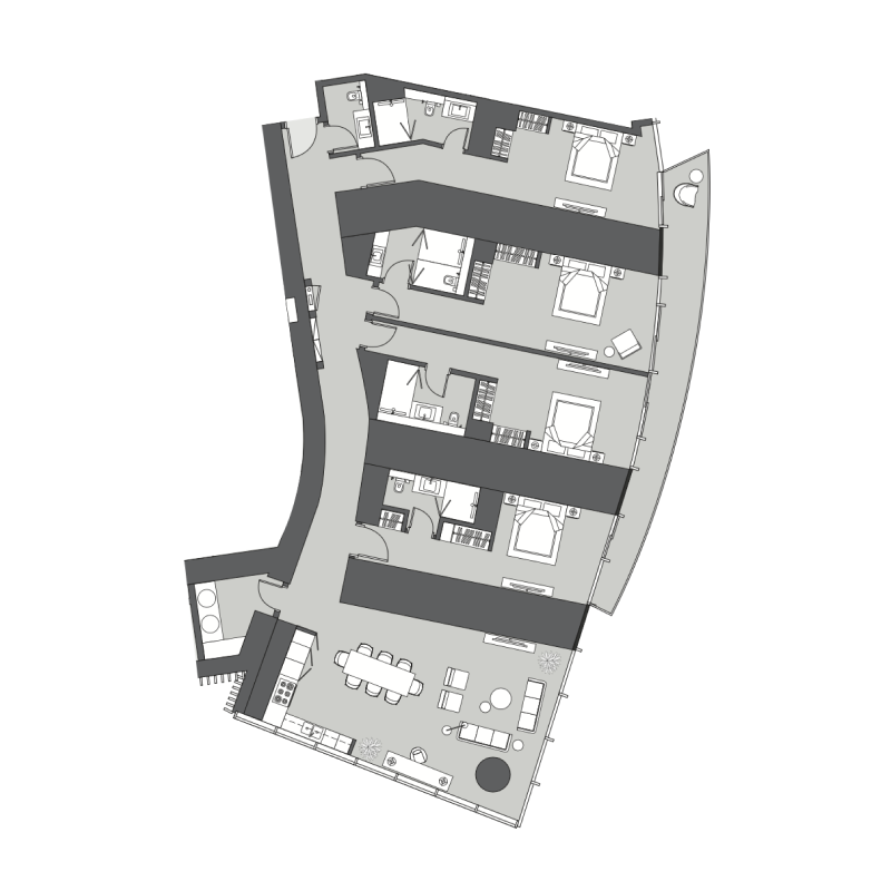 Apartments plan