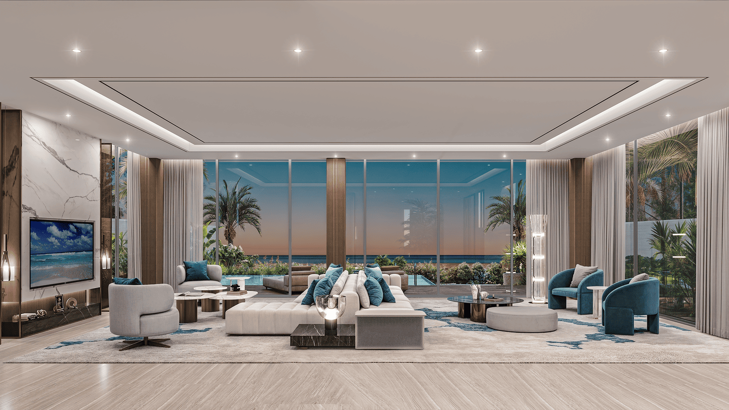 Al Thuraya Island interior 3