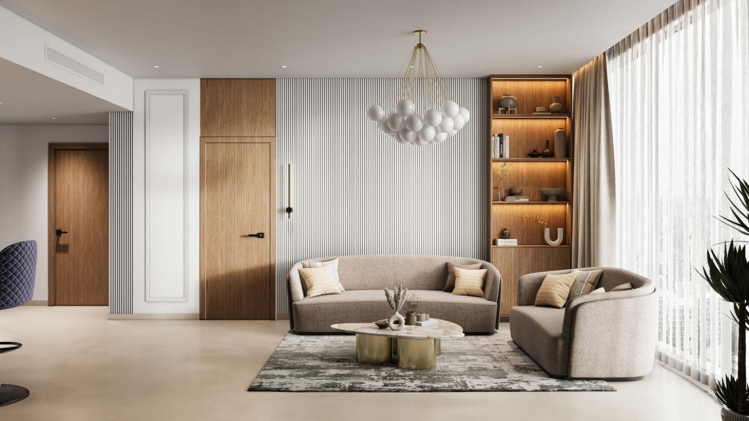 Golden Wood Views VII interior 1