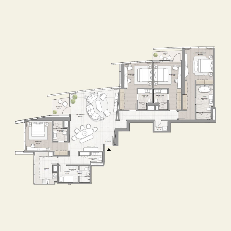 Apartments plan