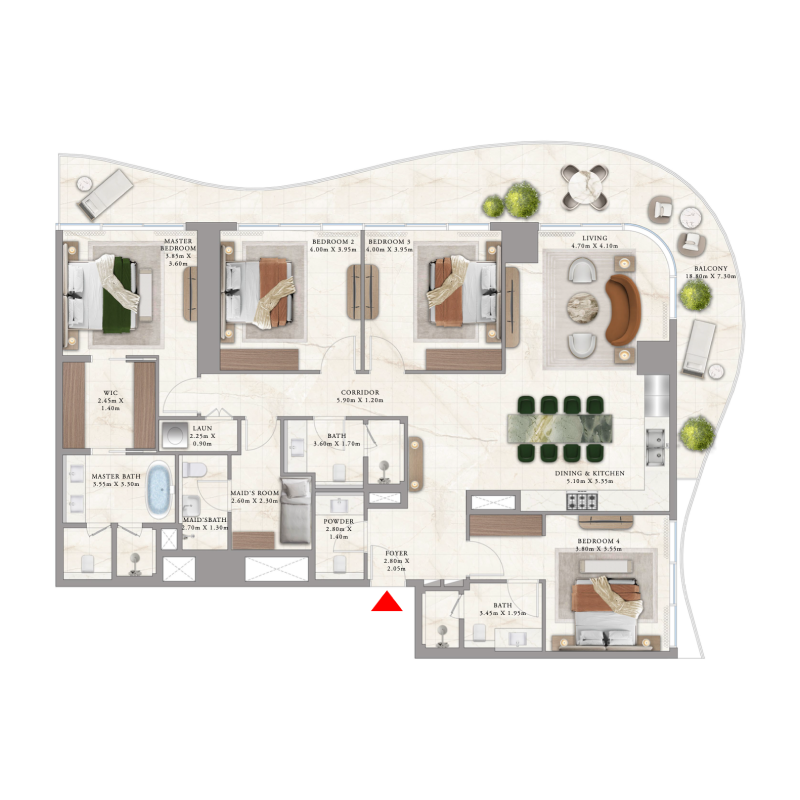 Apartments plan