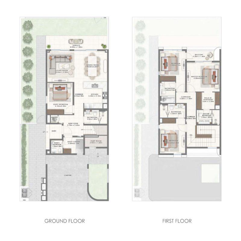 Townhouse plan
