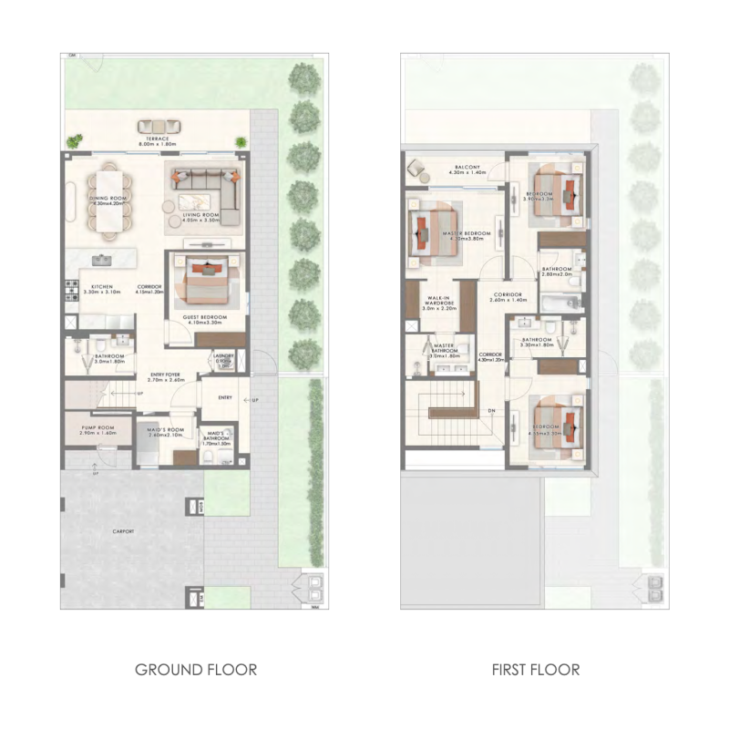 Townhouse plan