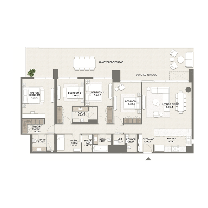 Apartments plan