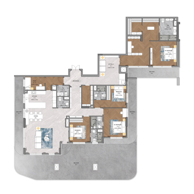 Apartments plan