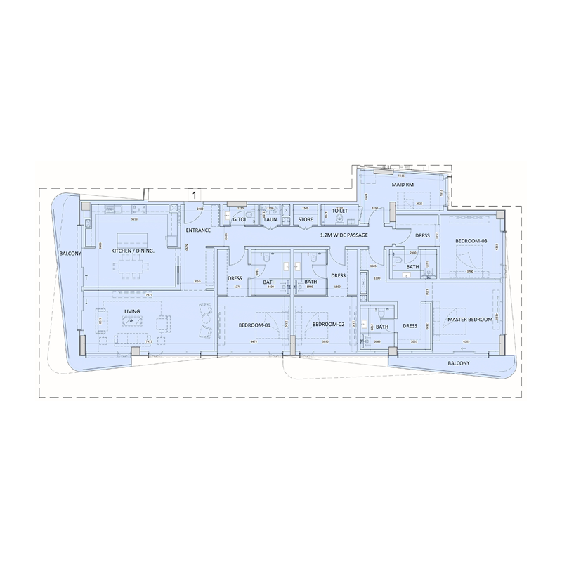 Apartments plan