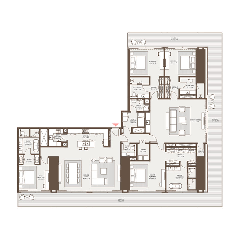 Apartments plan