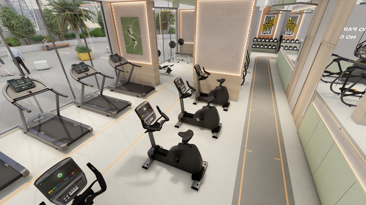 Aquatic, Indoor & Outdoor Gym amenity image