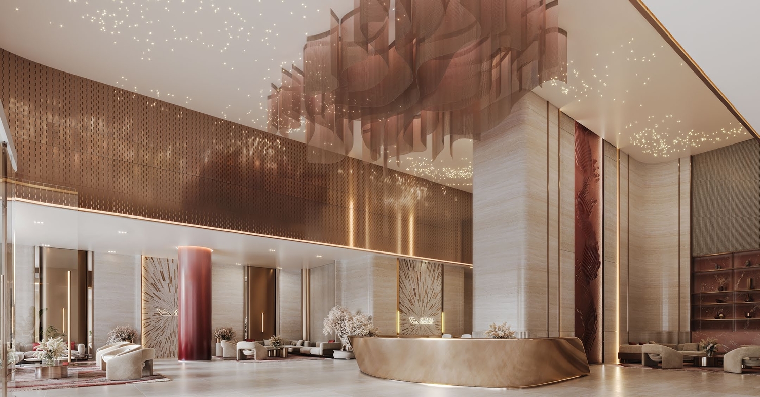 Binghatti Skyblade lobby 1