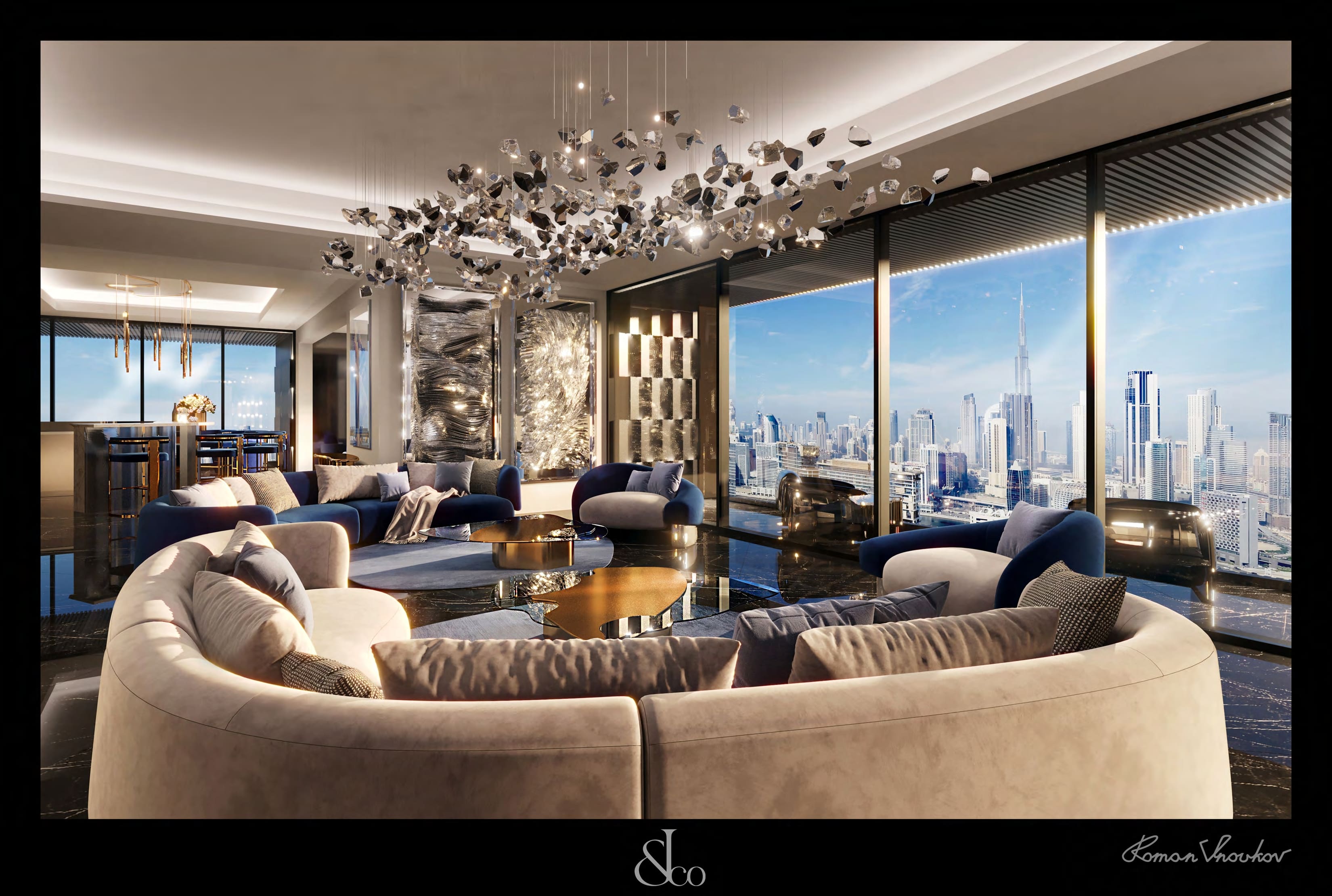 Burj Binghatti Jacob and Co Residences interior 15