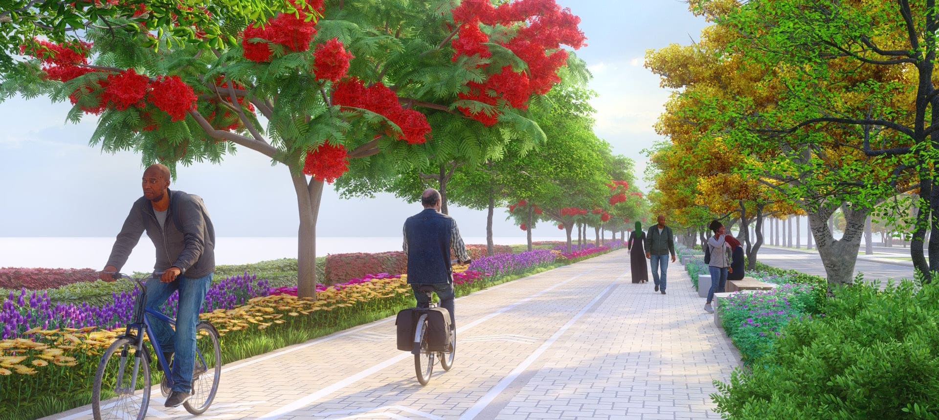 Beautiful central park amenity image