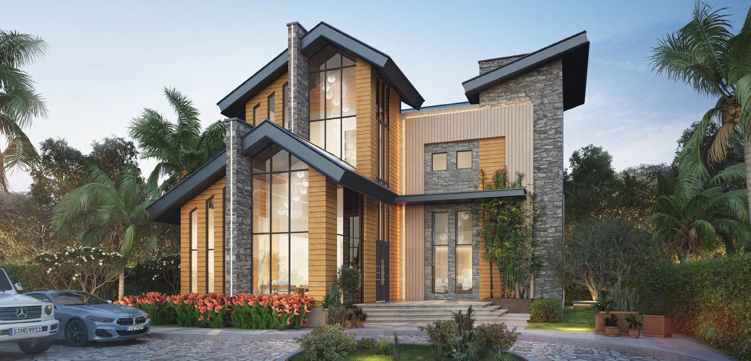 The Farmhouses architecture 2