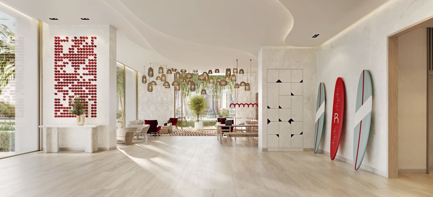 Rosso Bay Residences lobby 1