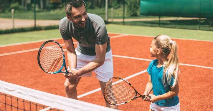 World-class tennis courts amenity image