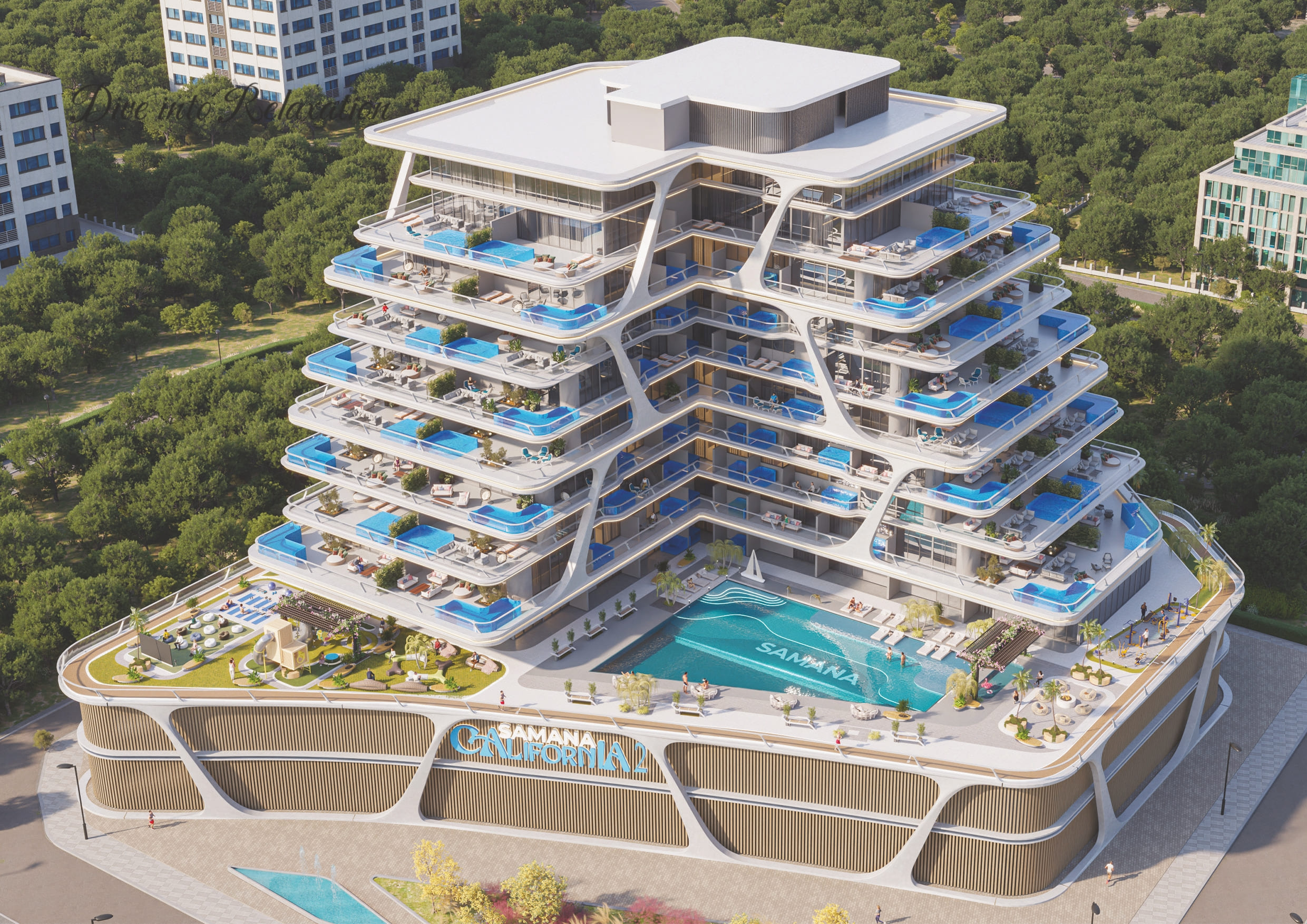 Samana California Phase 2 architecture 6