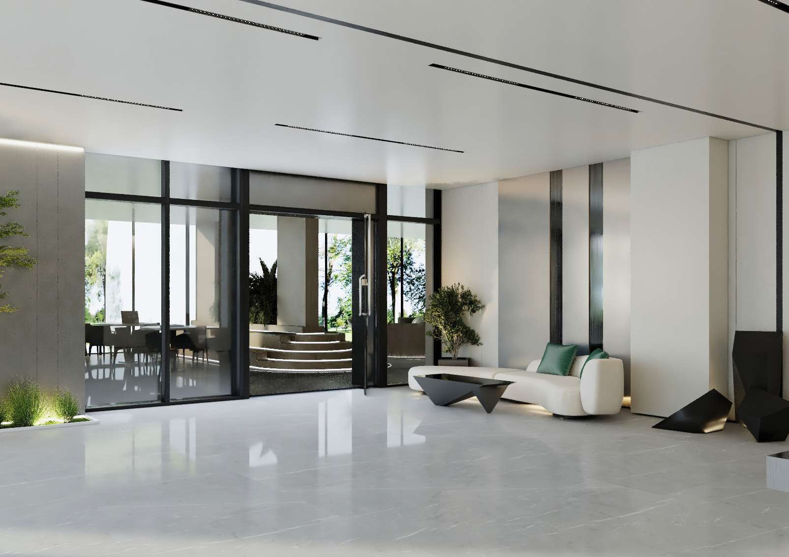 Cubix Residences lobby 4