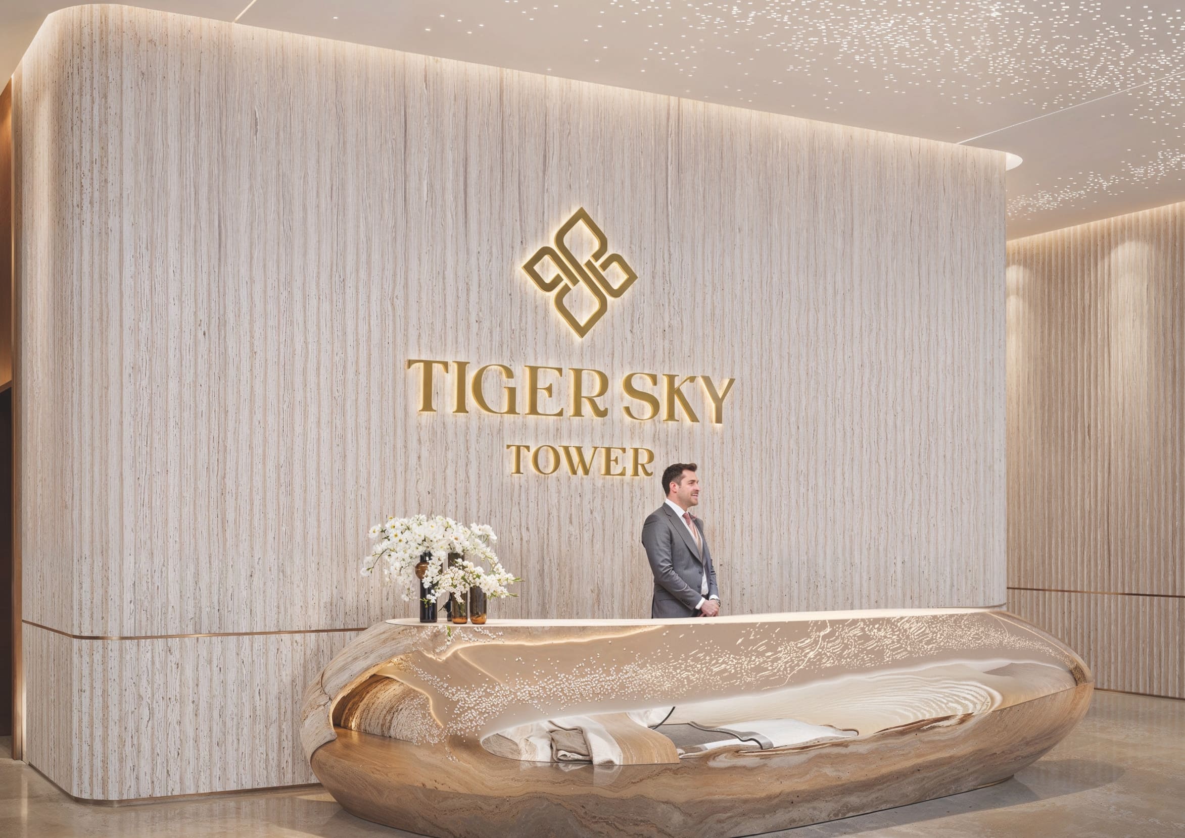 Tiger Sky Tower lobby 1