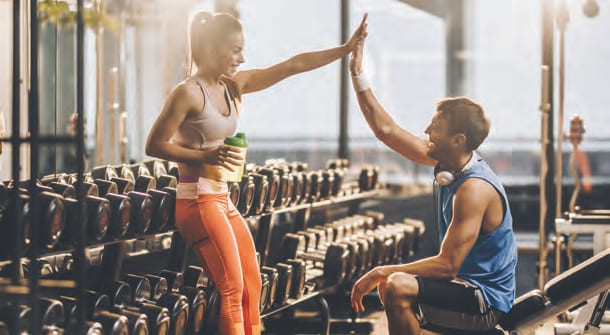 Gyms, outdoor wellness and fitness areas amenity image