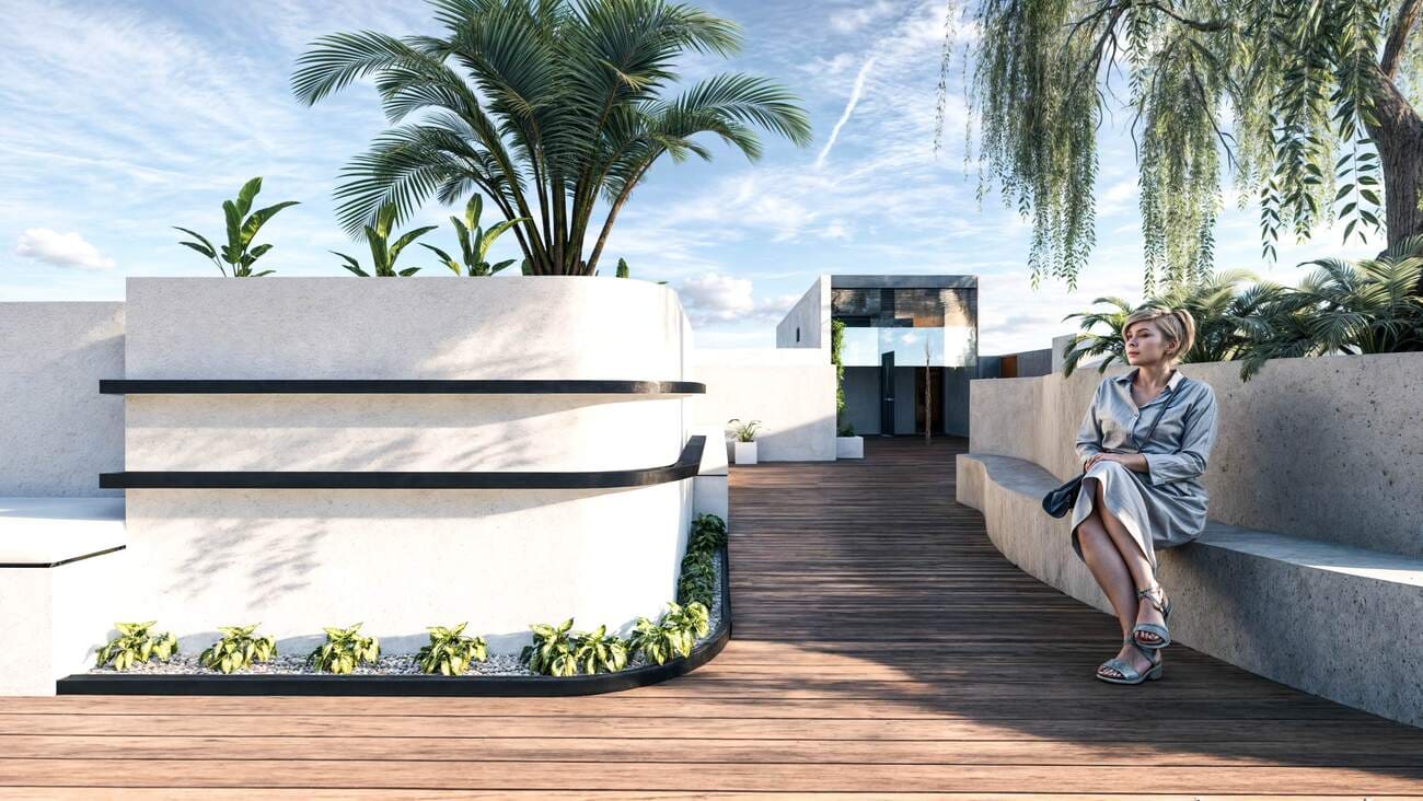 Rooftop Garden & Lounge Area amenity image