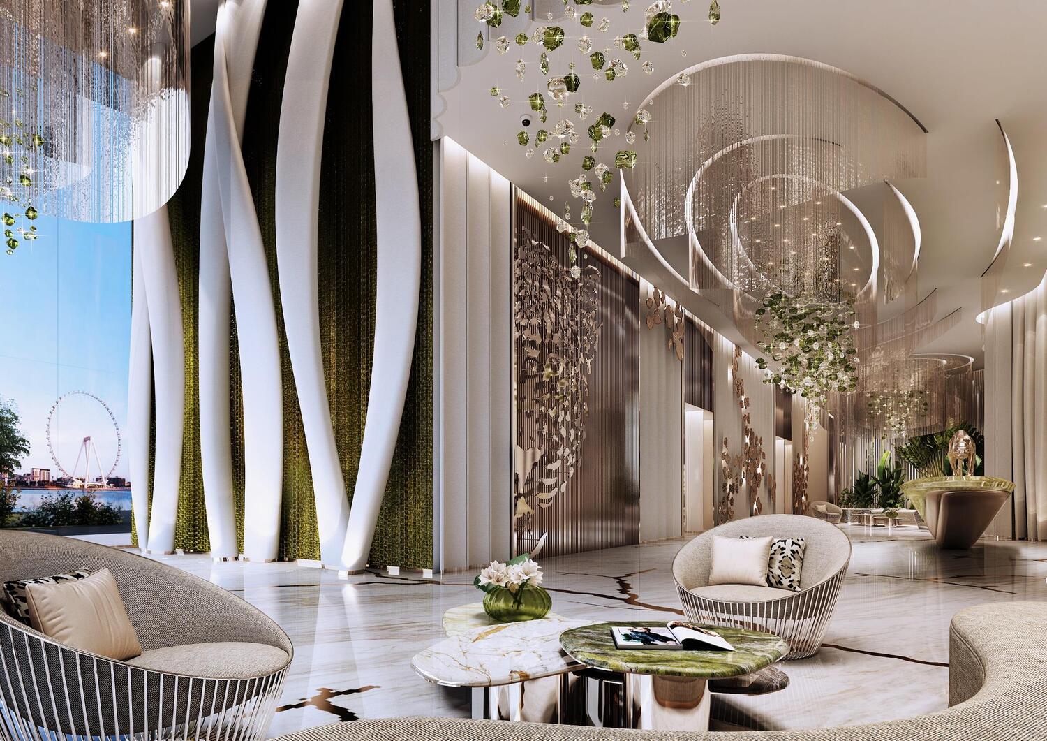 Damac Bay 2 lobby 3