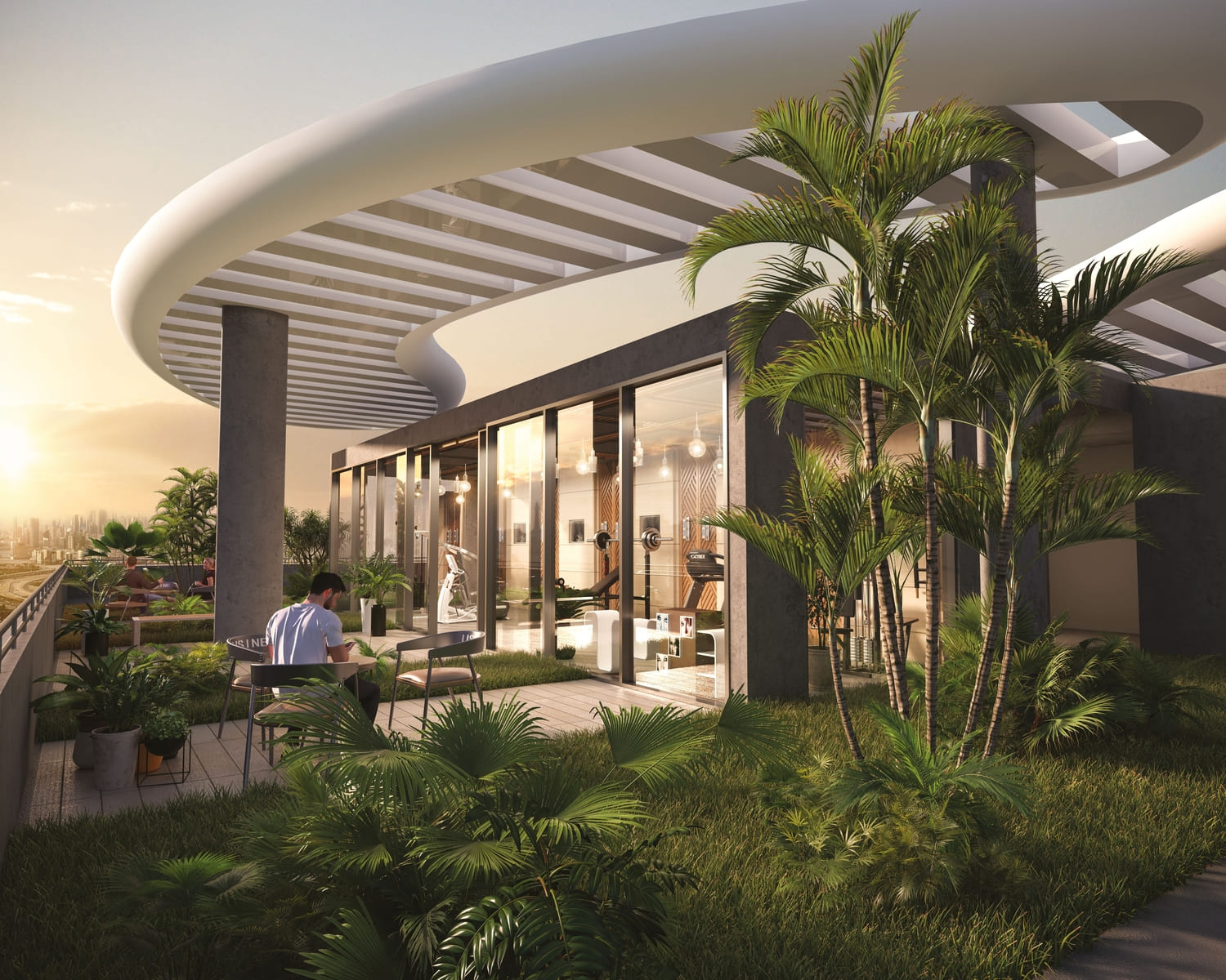 Rooftop Gym amenity image