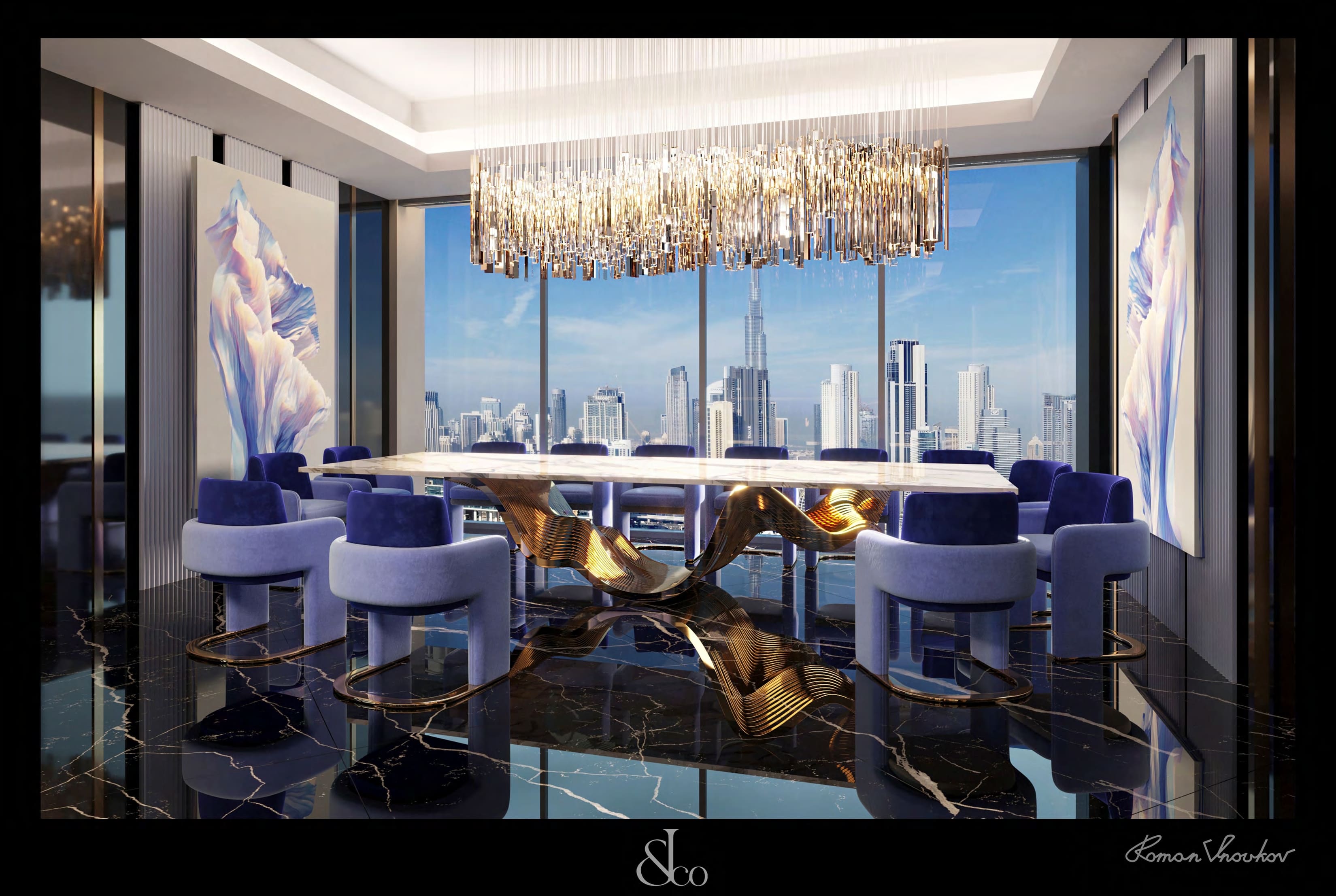 Burj Binghatti Jacob and Co Residences interior 16