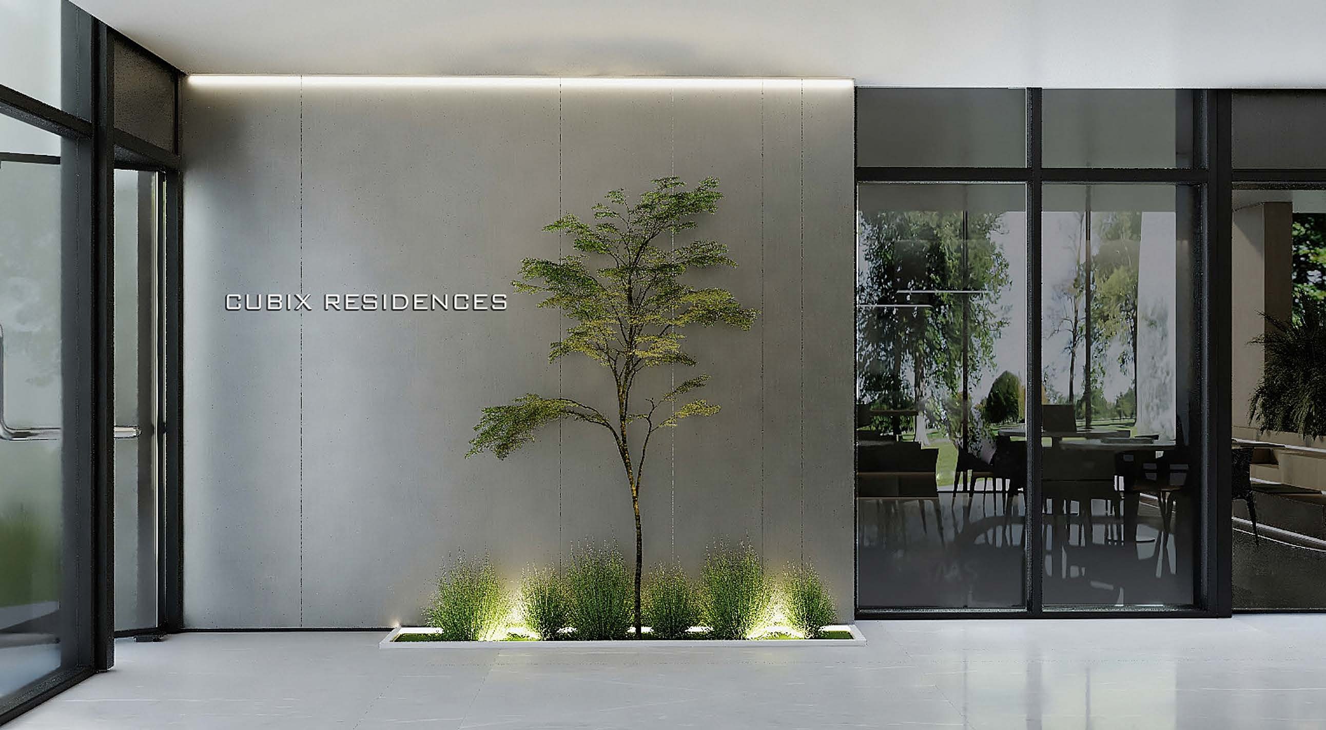 Cubix Residences lobby 5