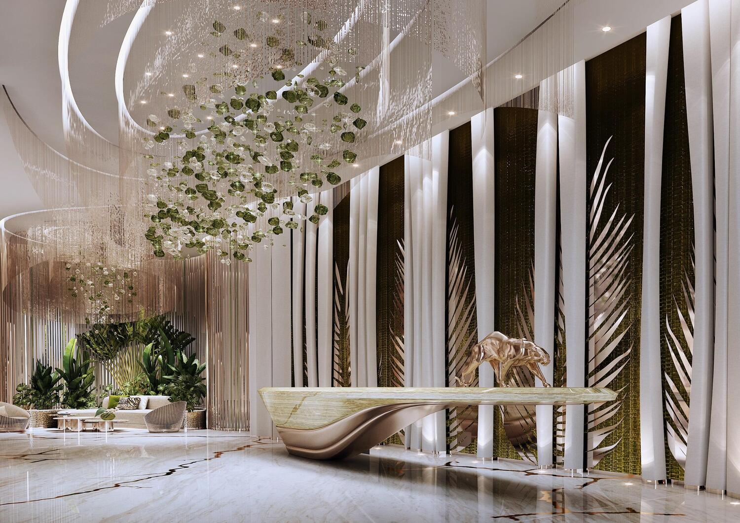 Damac Bay 2 lobby 1