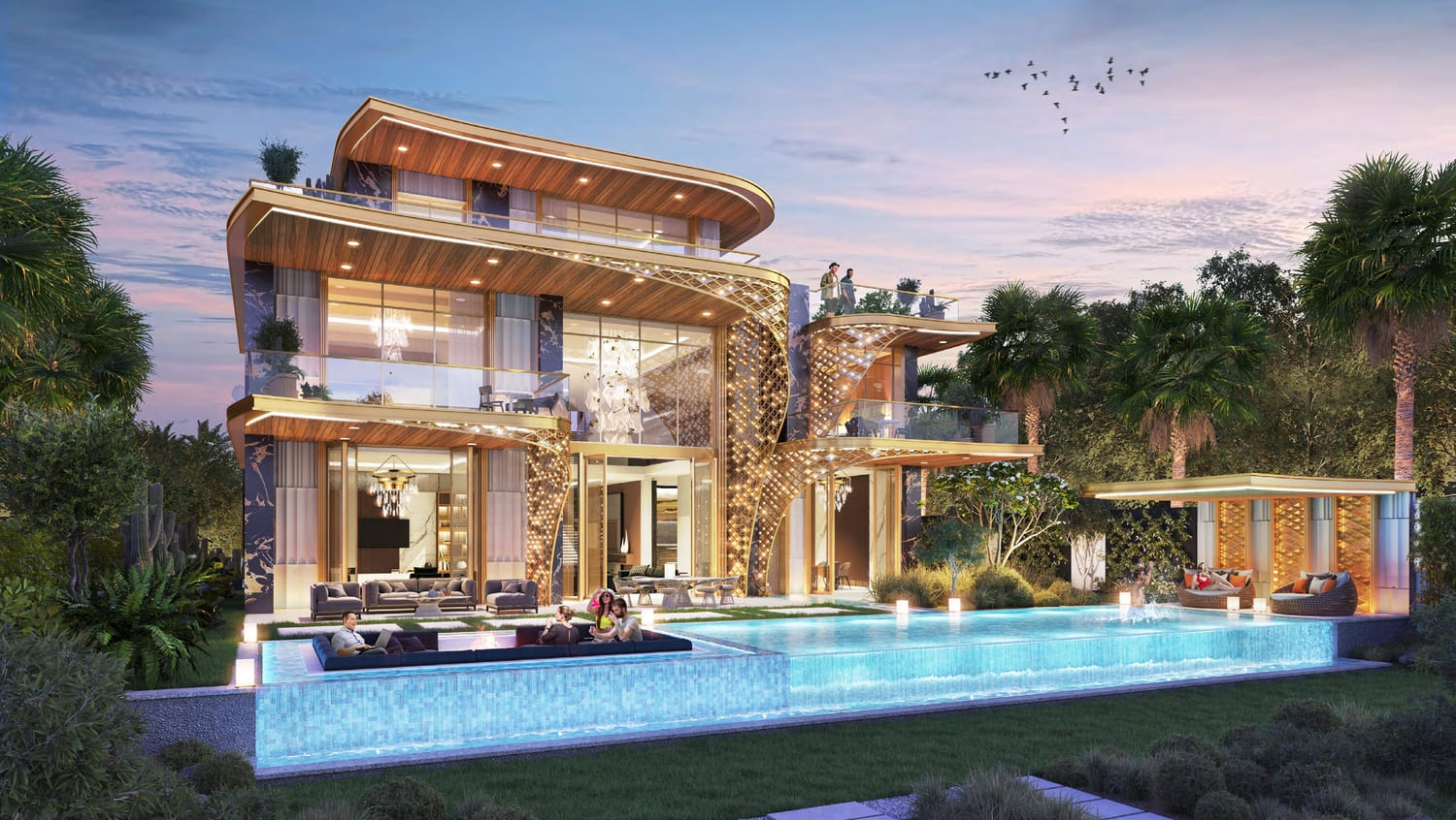 Damac Hills - Gems Estates architecture 6