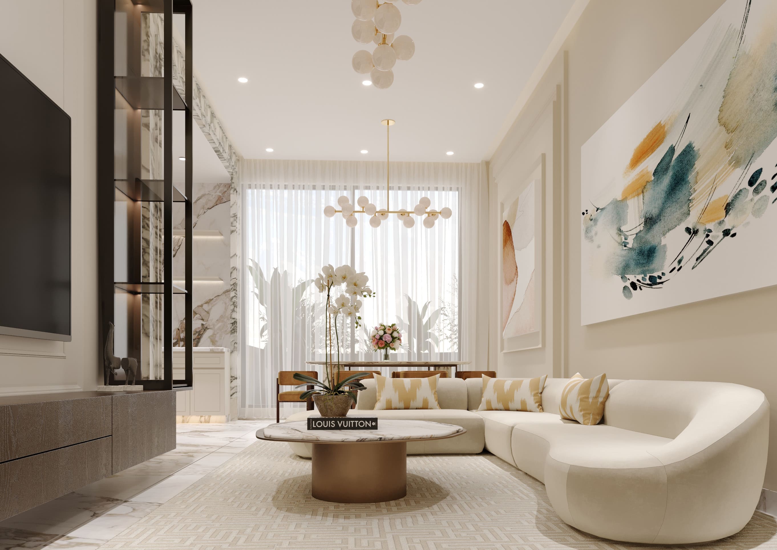 Volga Tower interior 6