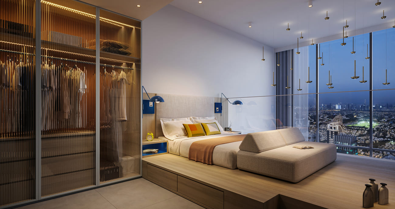 Rove Home Dubai Marina interior 16