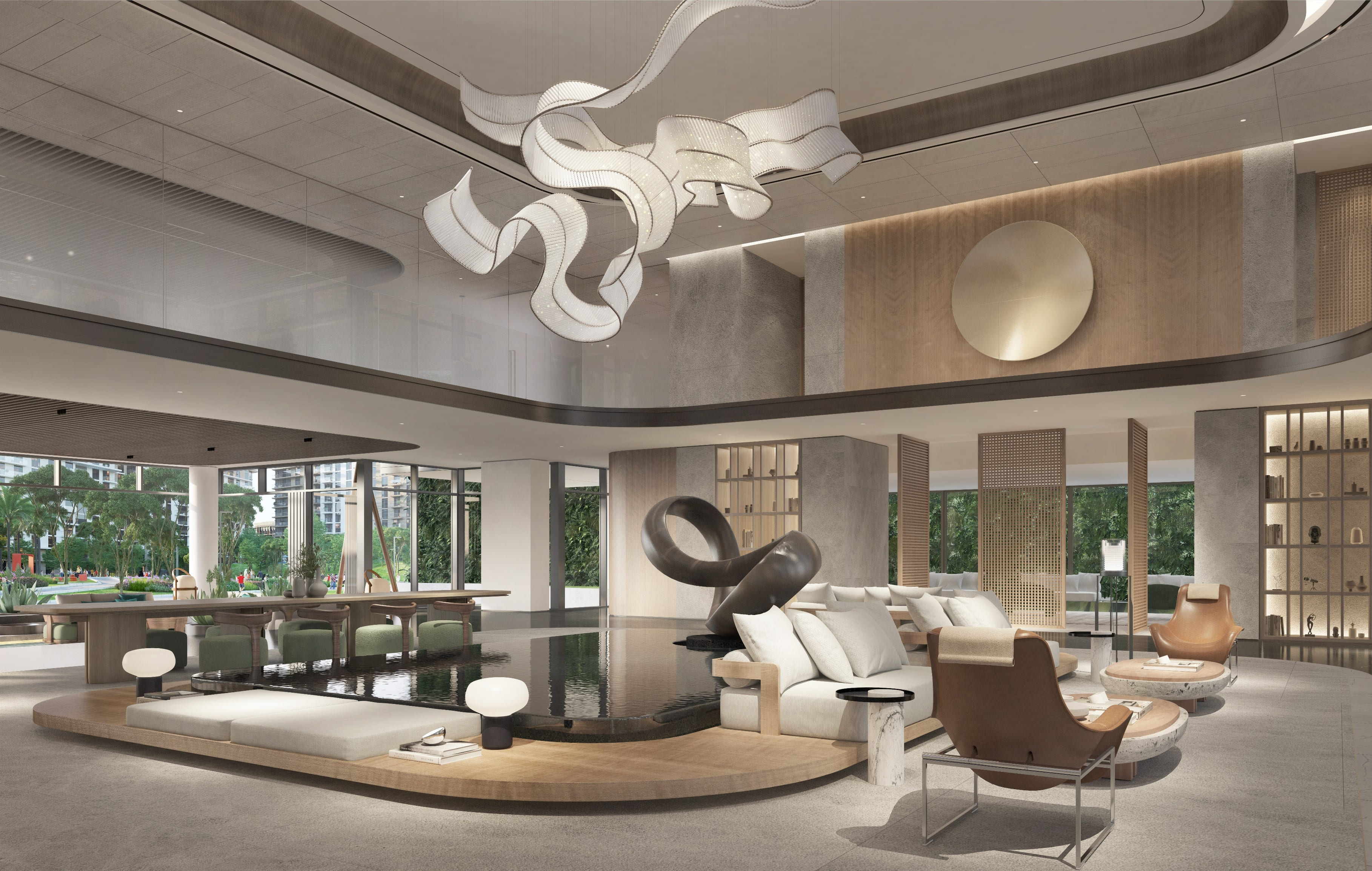 Central Park Plaza lobby 1