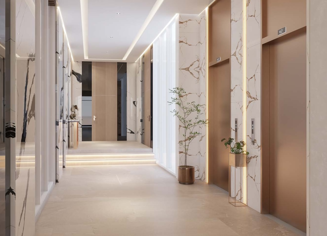 Whitecliffs Residences lobby 2