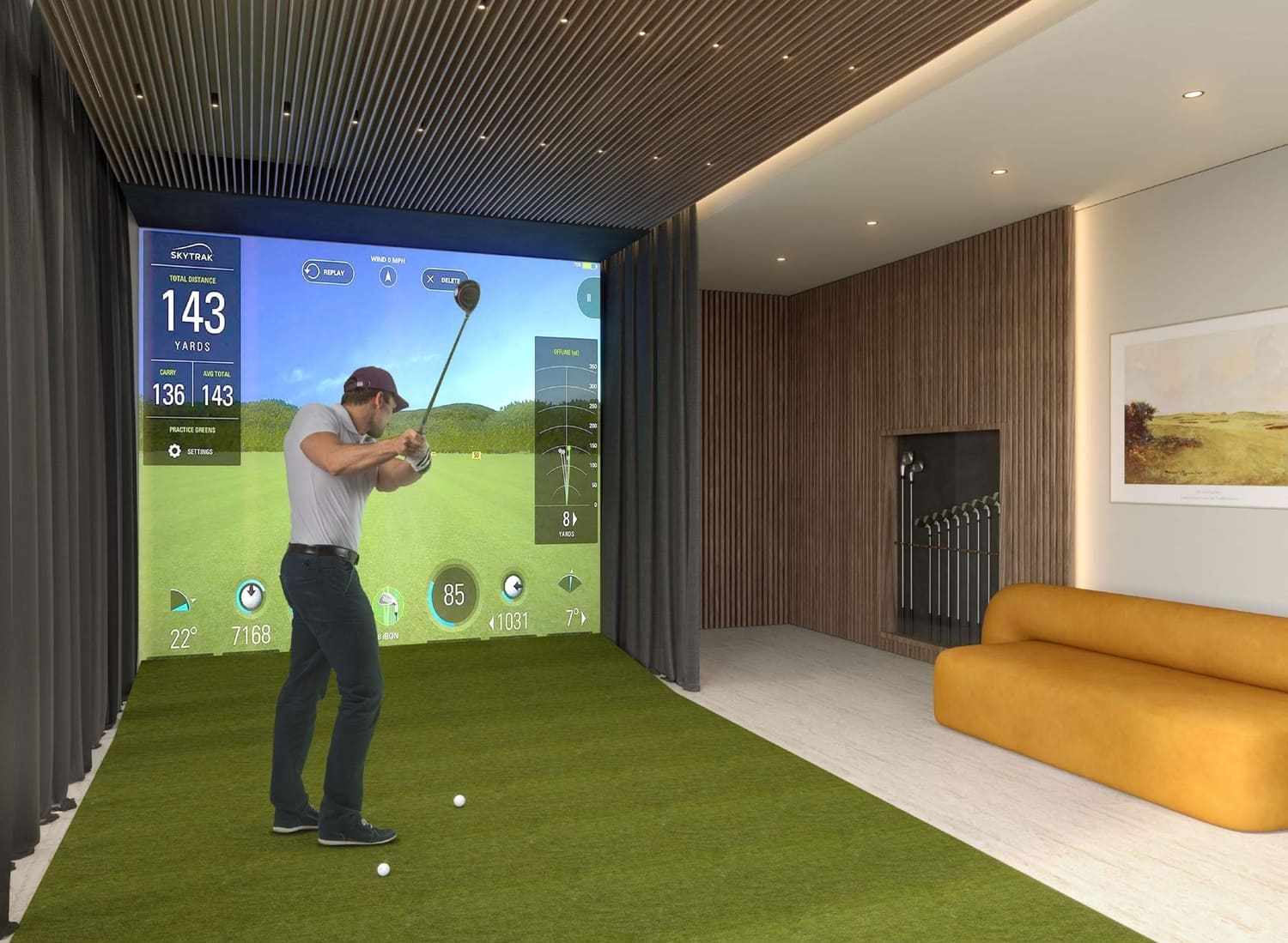 Golf Simulator amenity image