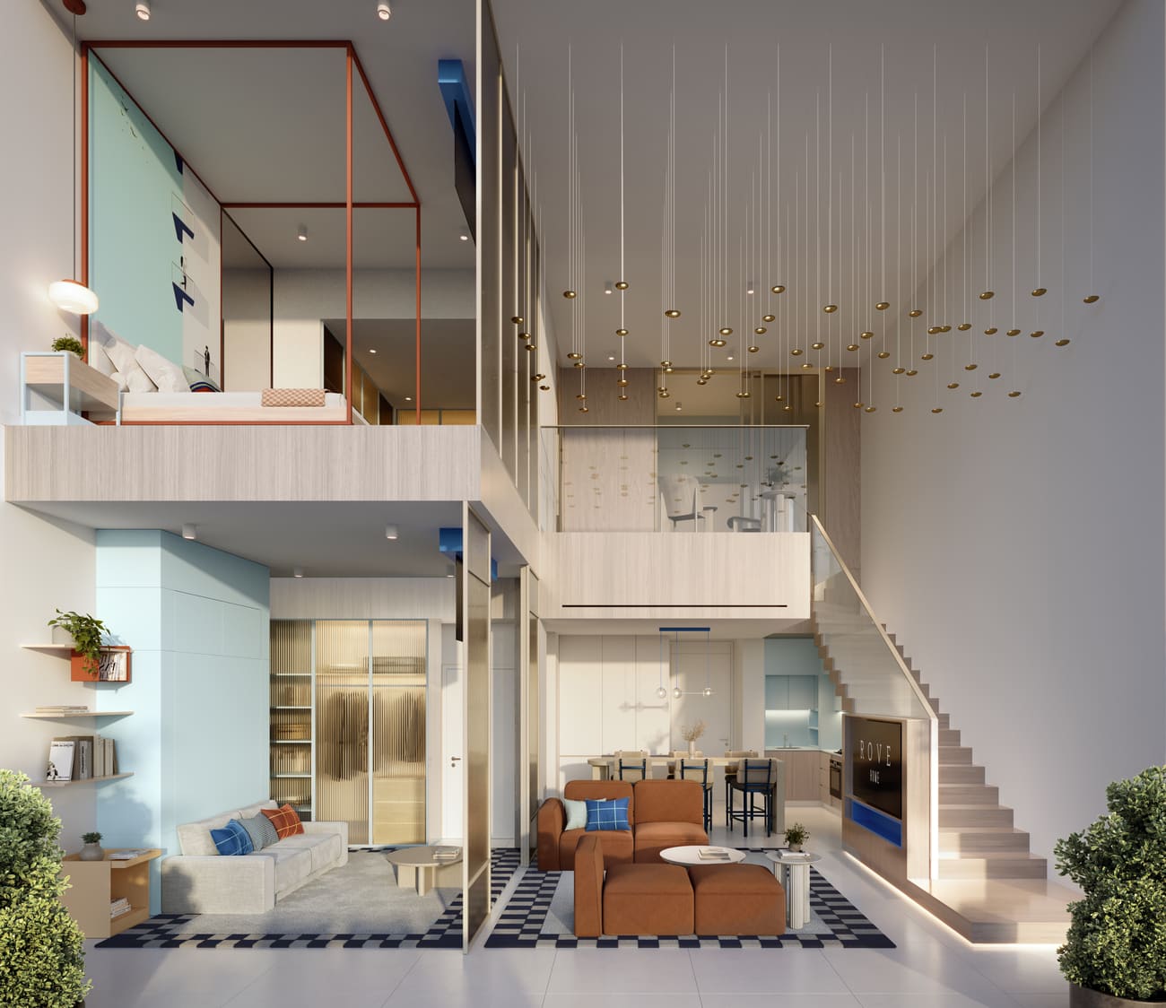 Rove Home Dubai Marina interior 18