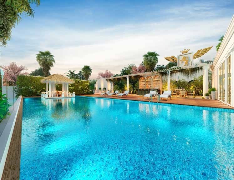 Submerged Water Loungers amenity image