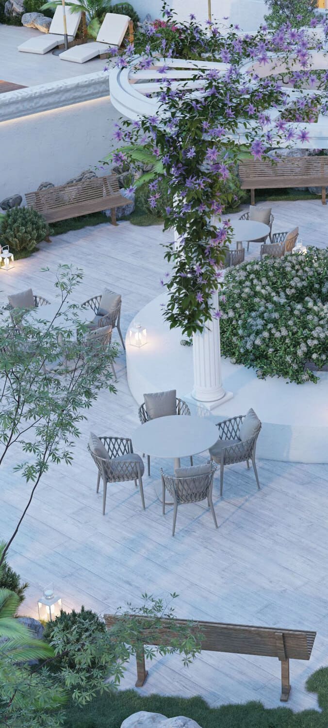 Luxurious Patio amenity image