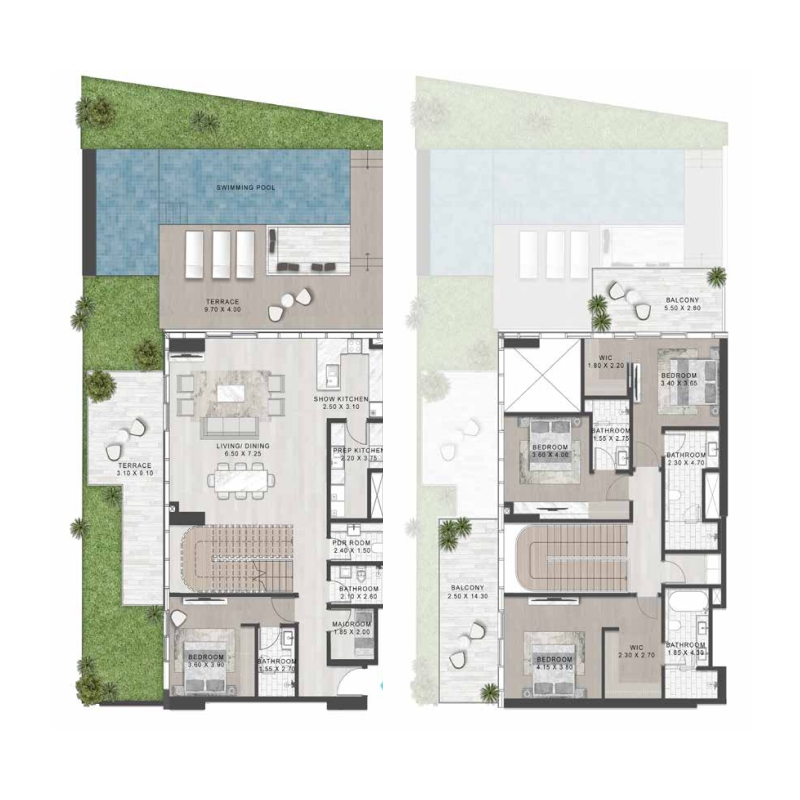 Townhouse plan