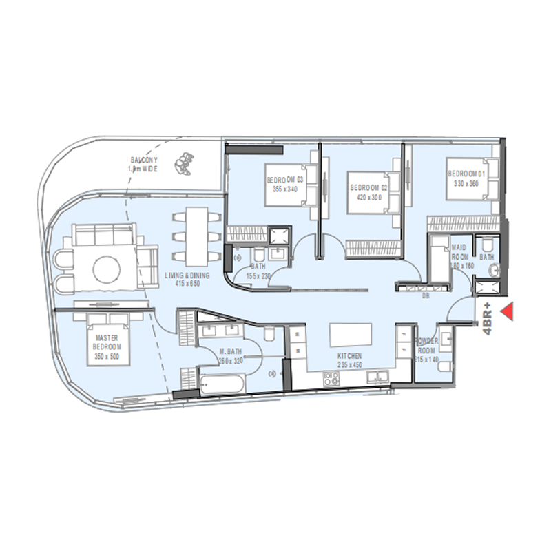 Apartments plan